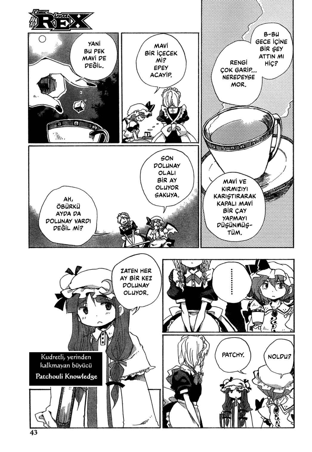 Touhou Bougetsushou ~ Silent Sinner in Blue. Chapter 3 - Page 4