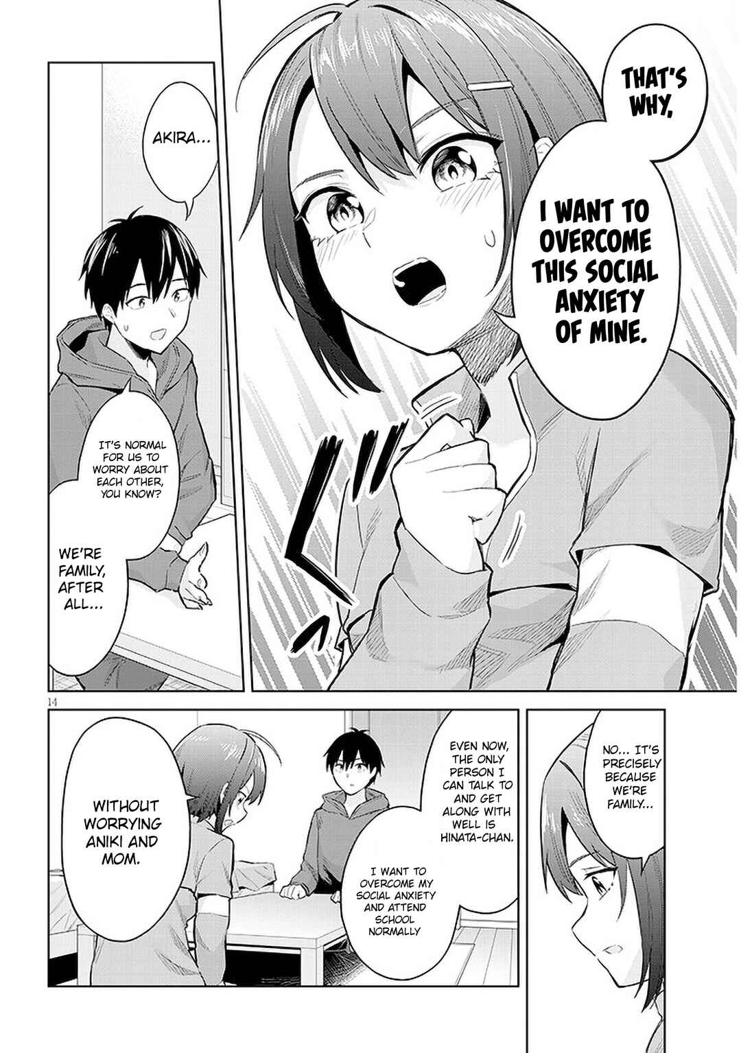 Jitsu wa Imouto deshita. ~Saikin Dekita Giri no Otouto no Kyorikan ga Yatara Chikai Wake~ Chapter 12 - Page 14