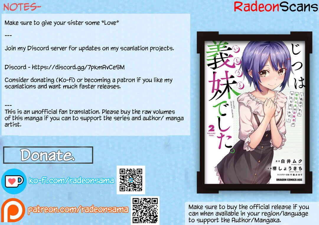 Jitsu wa Imouto deshita. ~Saikin Dekita Giri no Otouto no Kyorikan ga Yatara Chikai Wake~ Chapter 12 - Page 31