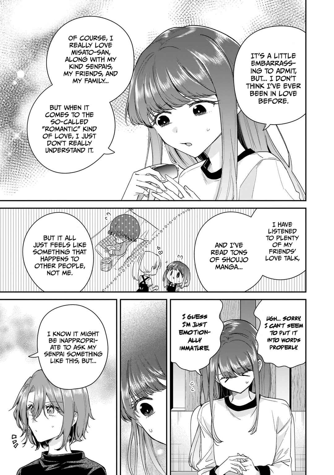 Misato-san wa Amasugi Joushi ni Chotto Kibishii Chapter 28 - Page 11