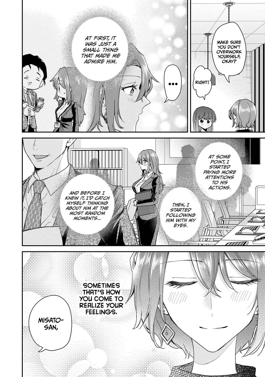 Misato-san wa Amasugi Joushi ni Chotto Kibishii Chapter 28 - Page 16