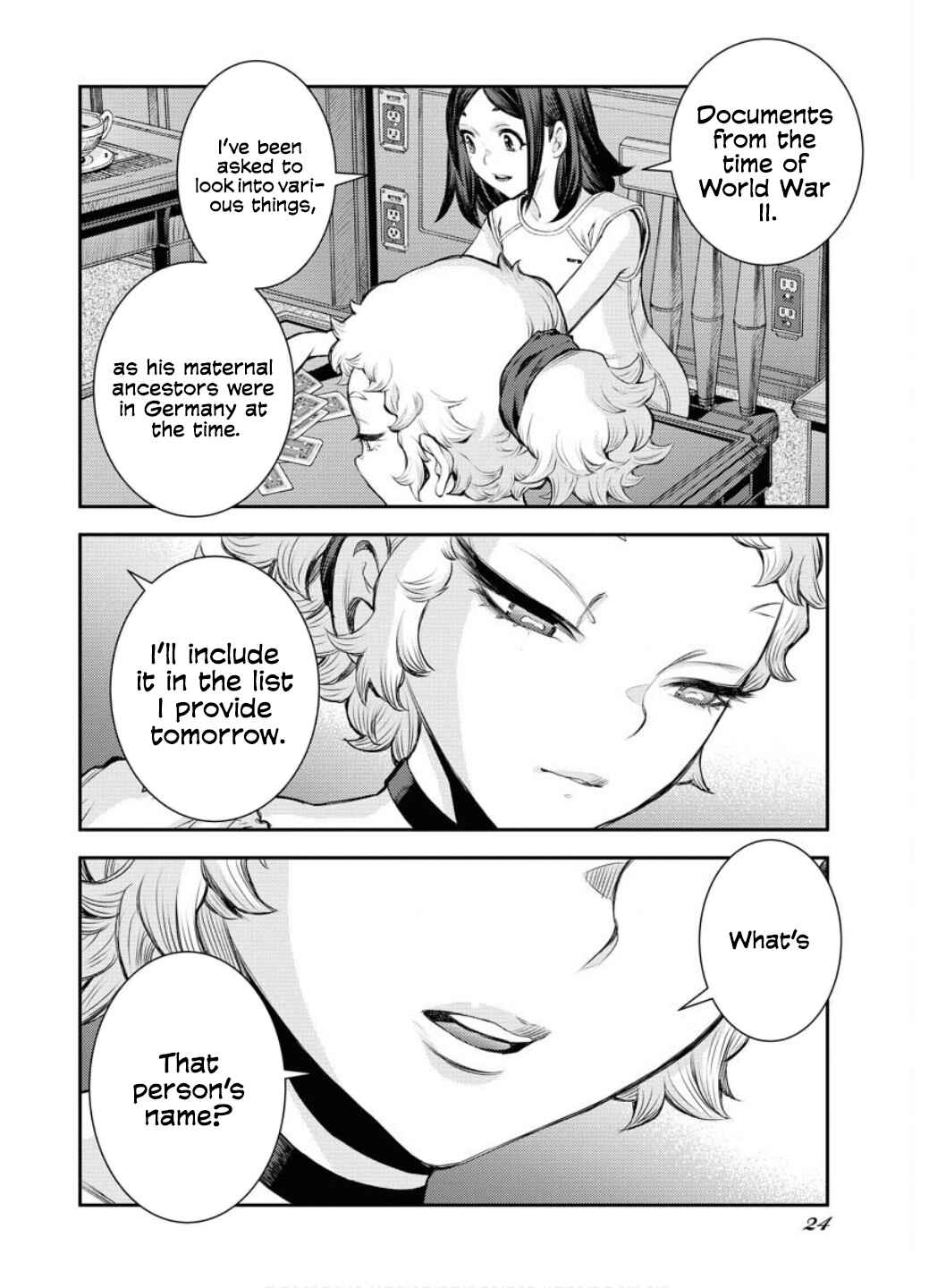 Aoki Hagane no Arpeggio Chapter 163 - Page 25