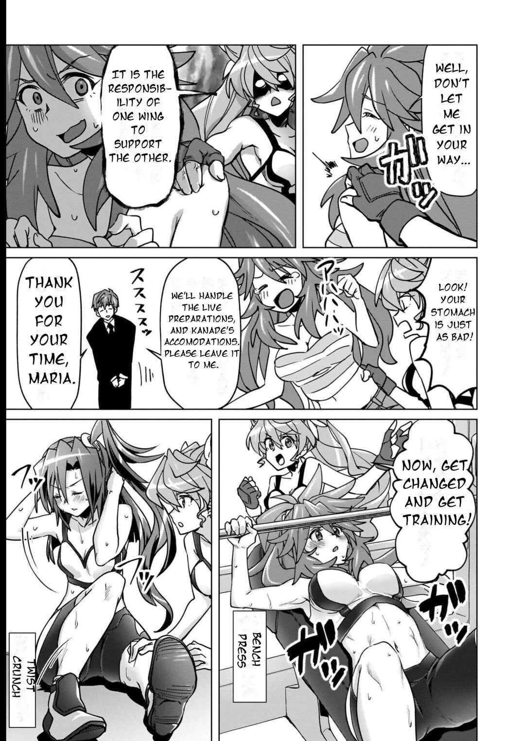 Senki Kanshoku Symphogear ~Shirabemeshi~ Chapter 15 - Page 8
