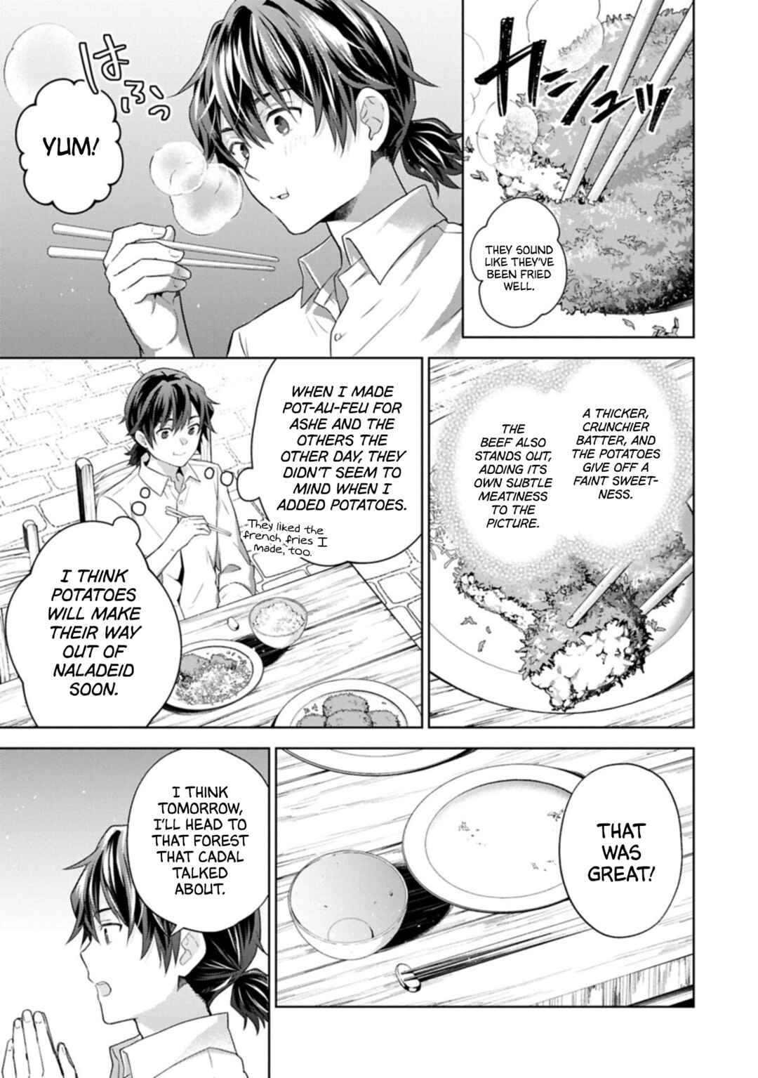 Isekai ni Ten'i Shitara Yama no Naka datta. Handou de Tsuyosa yori mo Kaitekisa wo Erabimashita Chapter 39 - Page 21