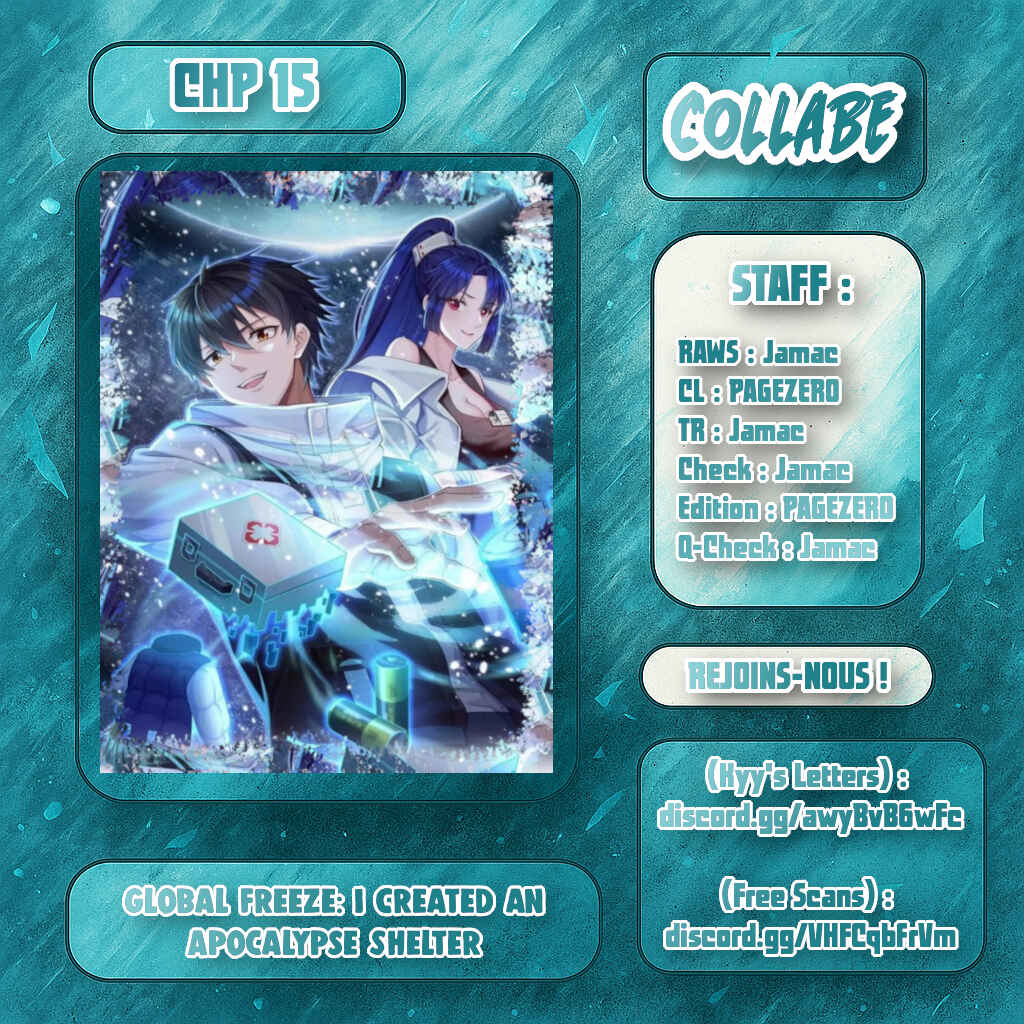 Global Freeze: I Created an Apocalypse Shelter Chapter 15 - Page 1