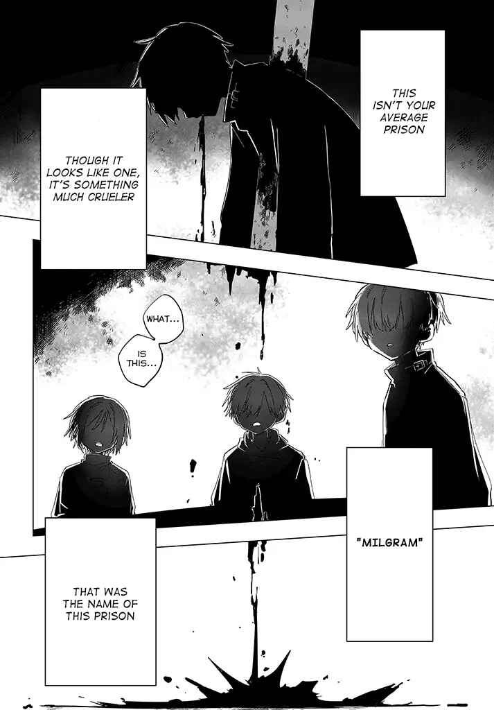 MILGRAM: Jikken Kangoku to Kanshu no Shoujo Chapter 1 - Page 2
