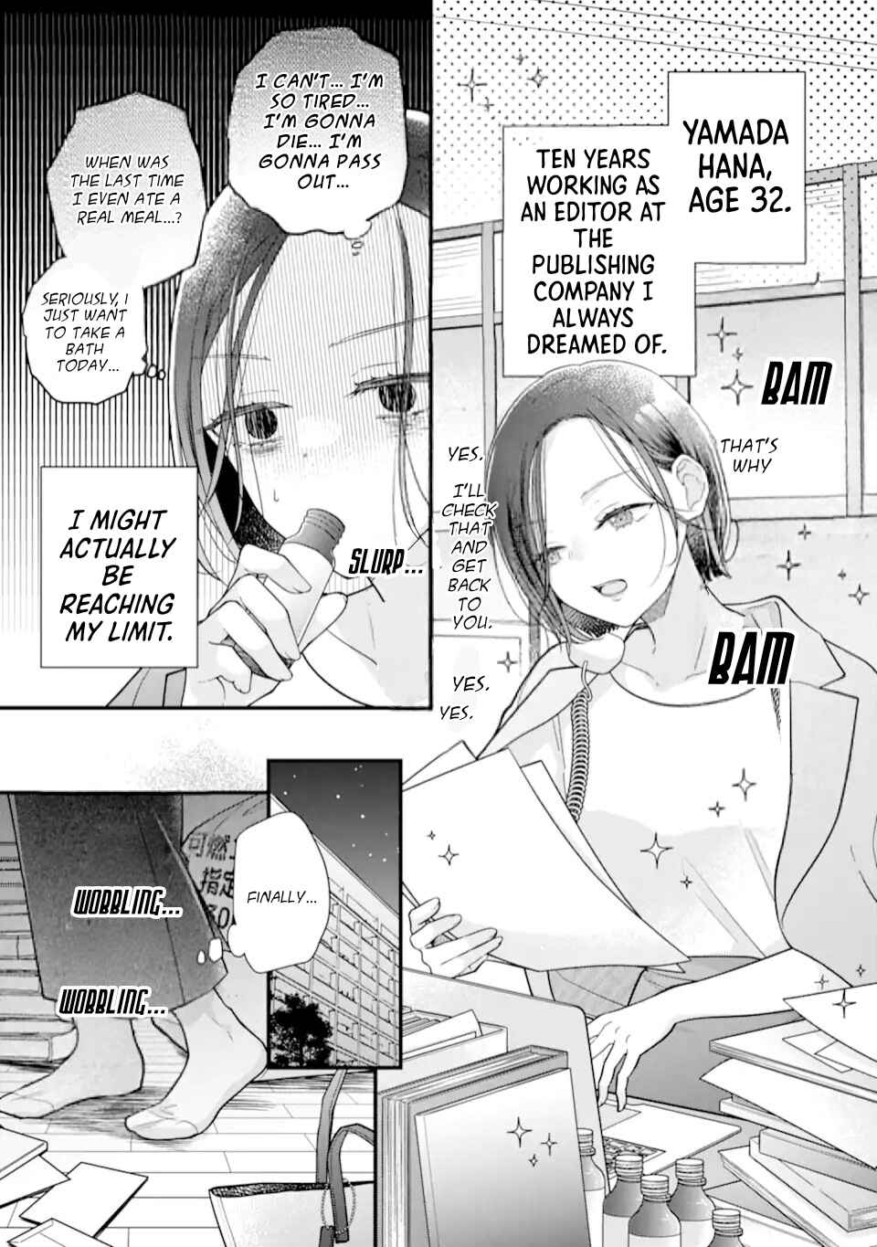 Genkai Shakaijin-san o Sukueru no wa Kuso Deka Kanjou Stalker-chan Dakedeshita Chapter 1 - Page 3