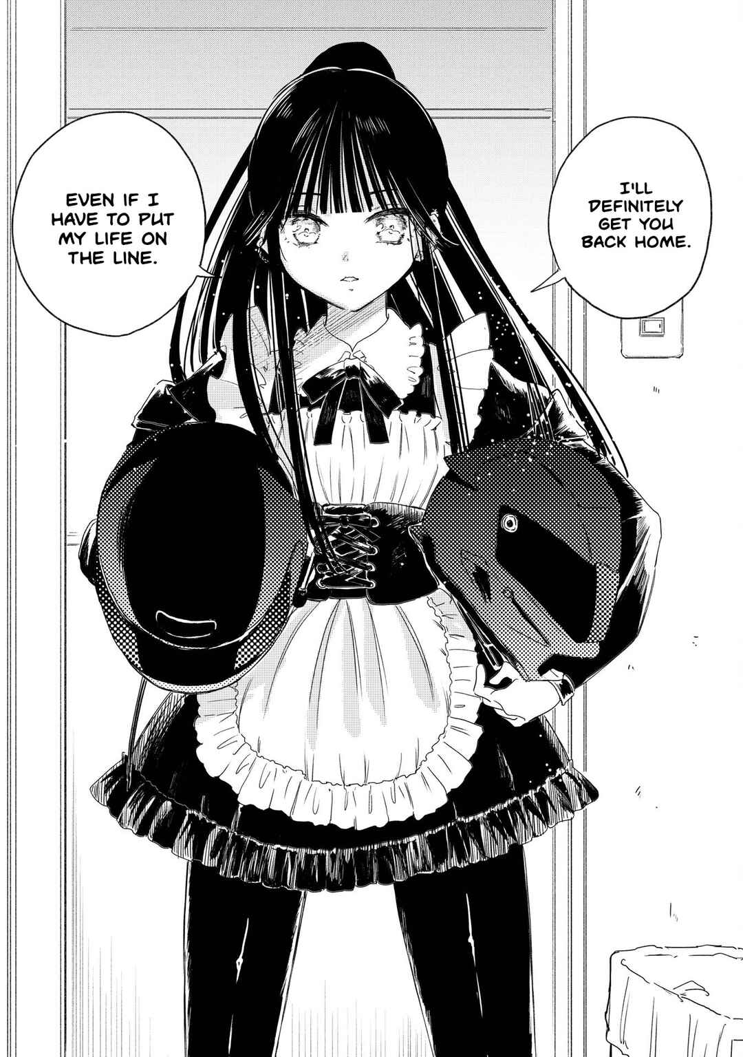 Akogare no Maid-san wa Tabako ga Niau Chapter 3 - Page 12