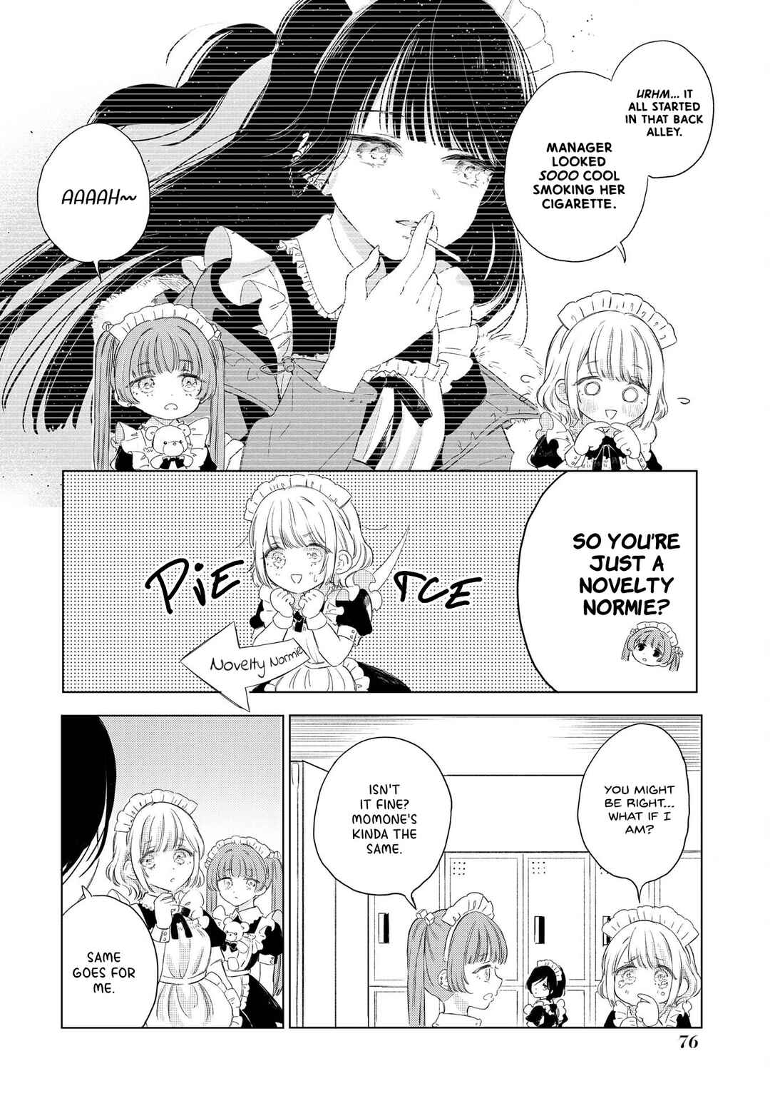 Akogare no Maid-san wa Tabako ga Niau Chapter 3 - Page 5