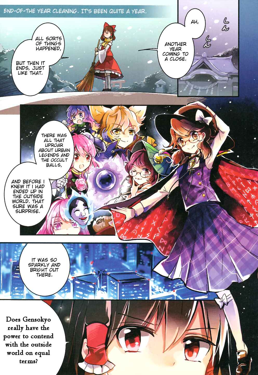 Touhou Ibara Kasen ~ Wild and Horned Hermit. Chapter 31 - Page 1