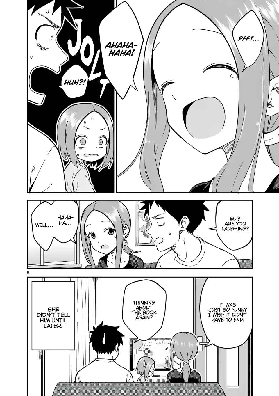 Karakai Jouzu no (Moto) Takagi-san Chapter 227 - Page 8