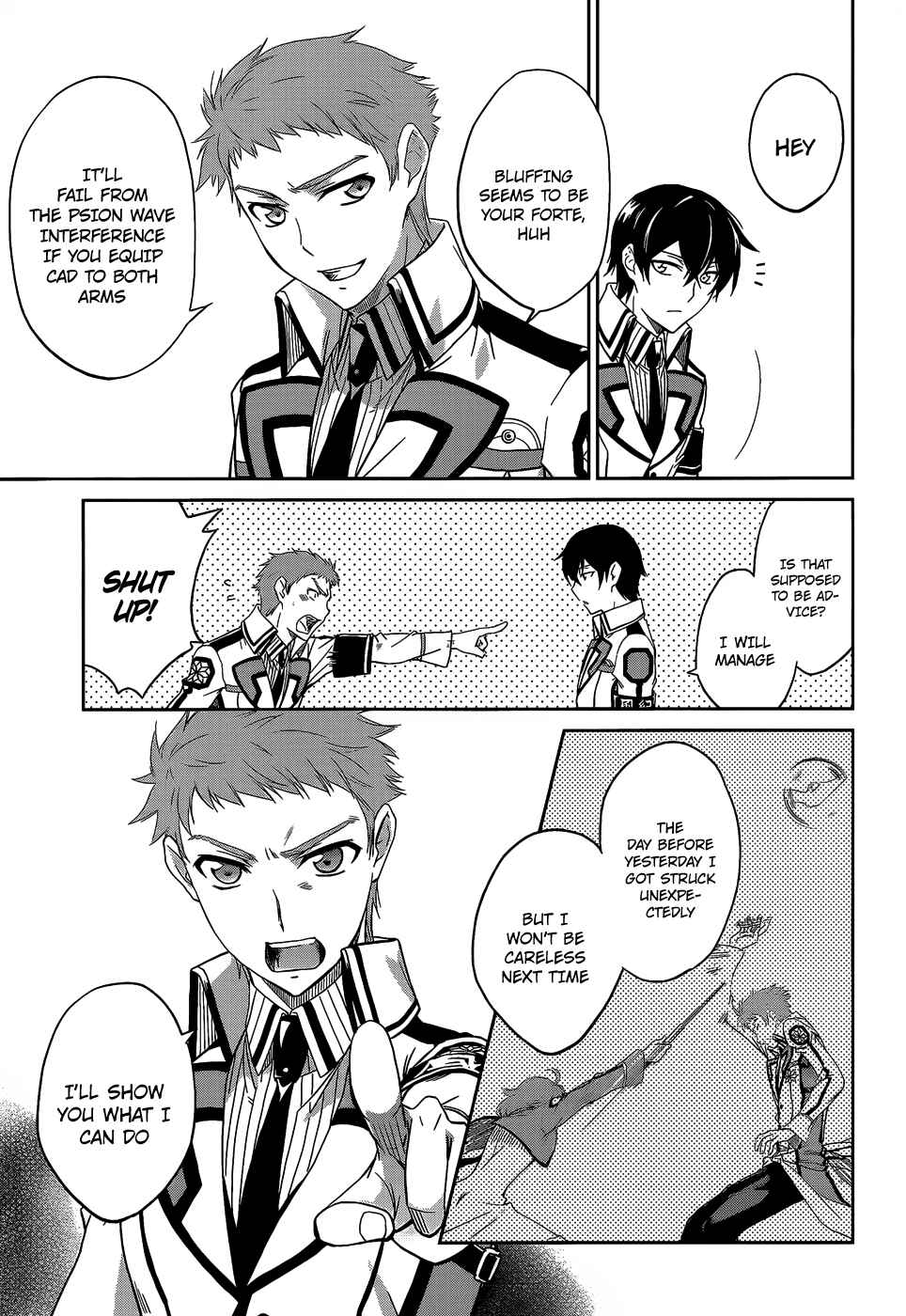 Mahouka Koukou no Rettousei - Nyuugaku-hen Chapter 9 - Page 14