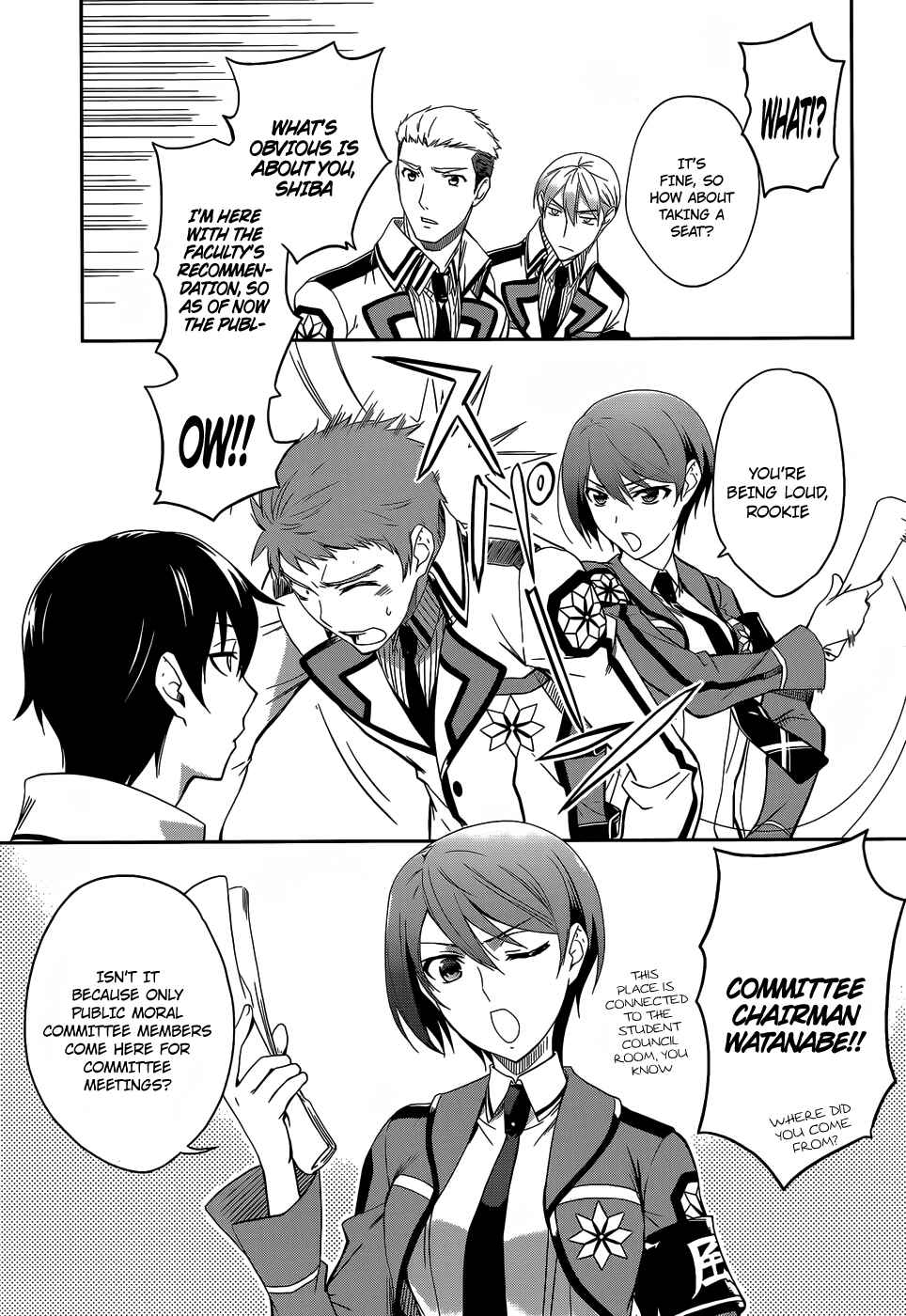 Mahouka Koukou no Rettousei - Nyuugaku-hen Chapter 9 - Page 4