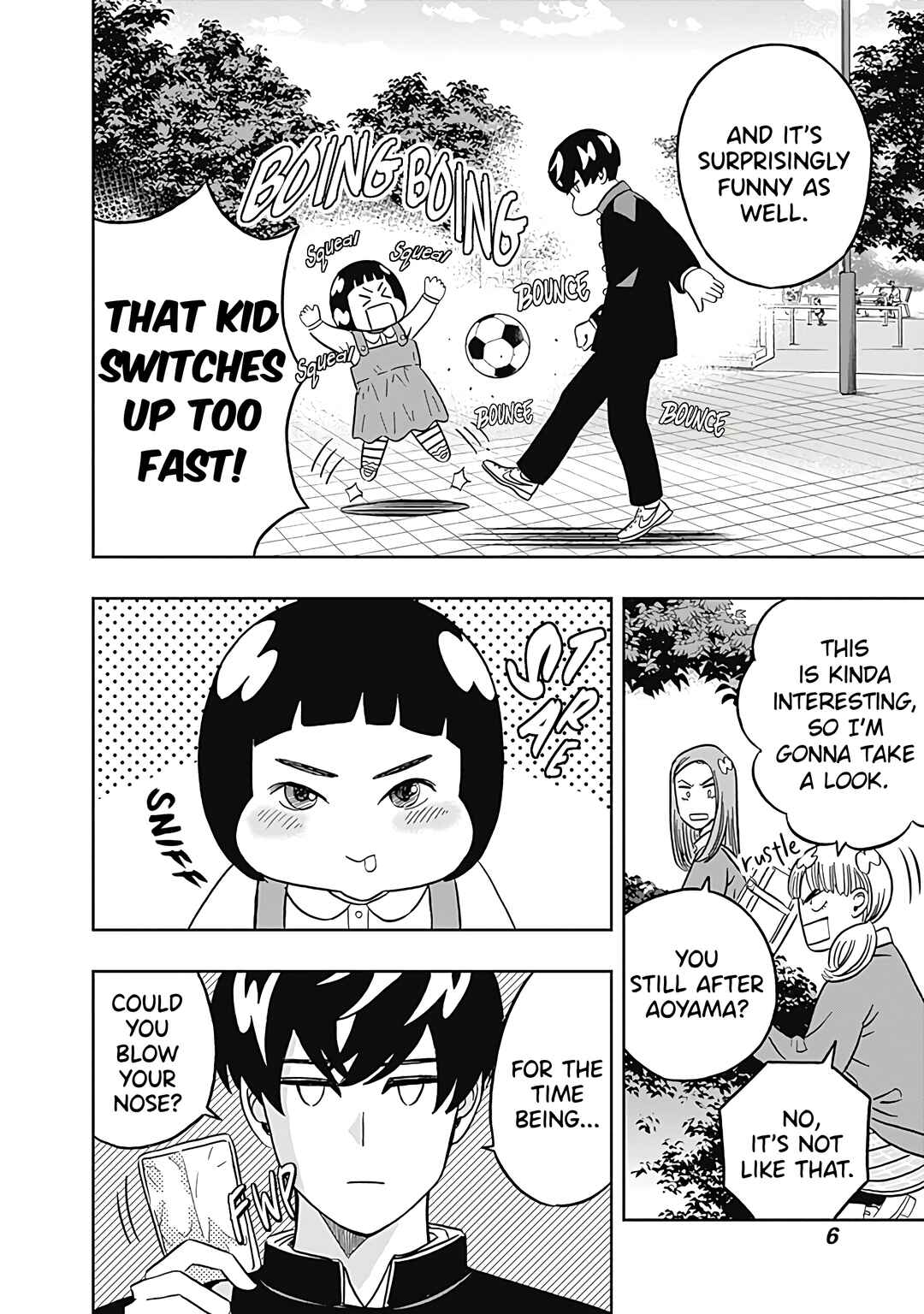 Keppeki Danshi! Aoyama-kun Chapter 32 - Page 8