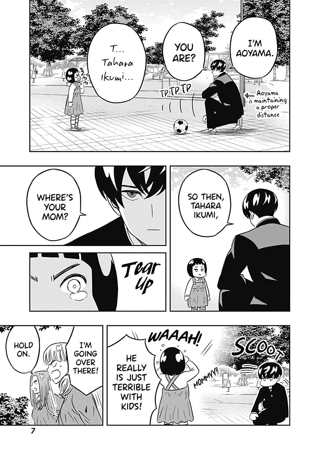 Keppeki Danshi! Aoyama-kun Chapter 32 - Page 9