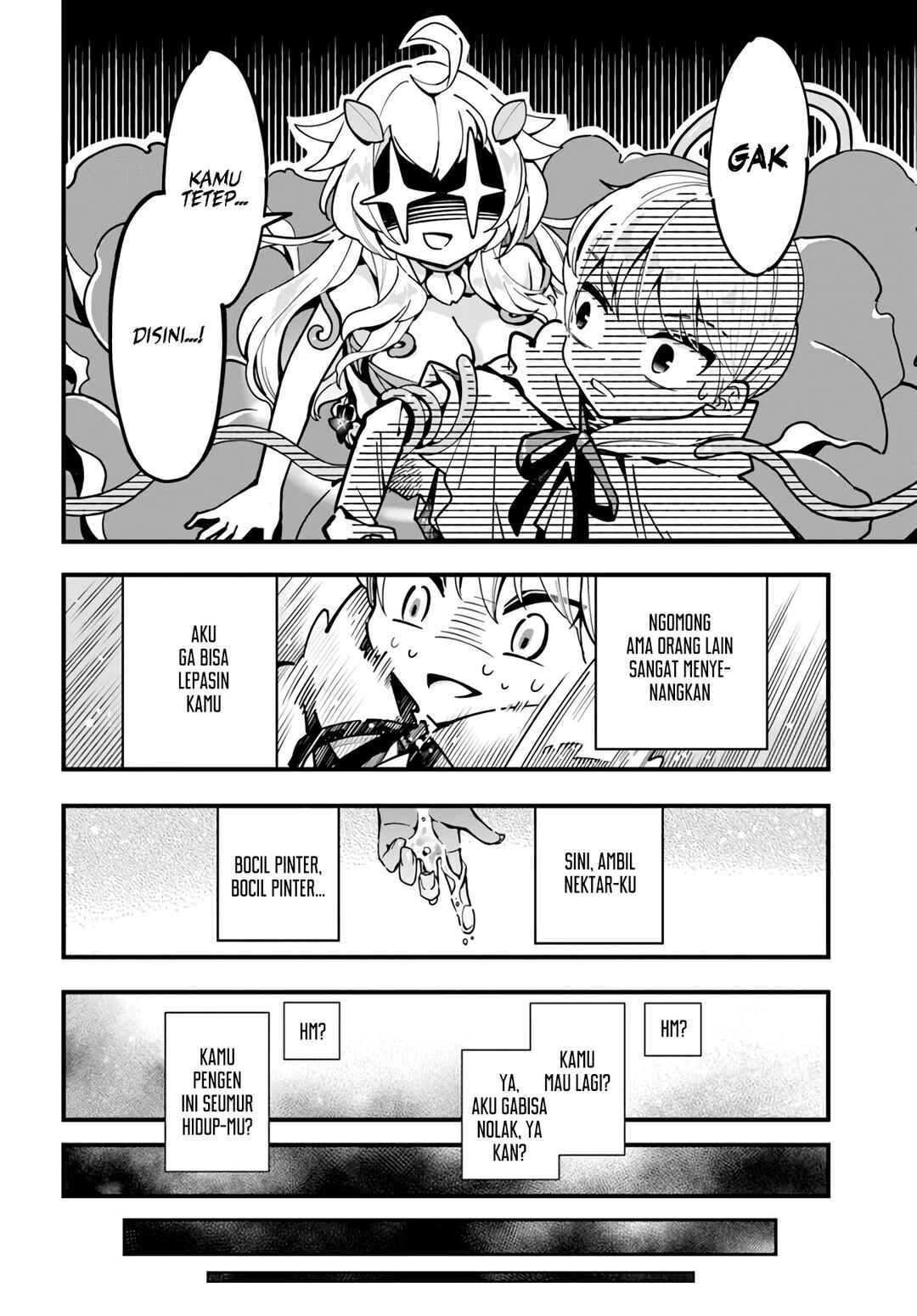 Shokubutsu Monster Musume Nikki: Seijo datta Watashi ga Uragirareta Hate ni Alraune ni Tensei Shite Shimatta node, kore kara wa Kougousei o Shinagara Shizuka ni Shokubutsu Life o Sugoshimasu Chapter 4 - Page 17
