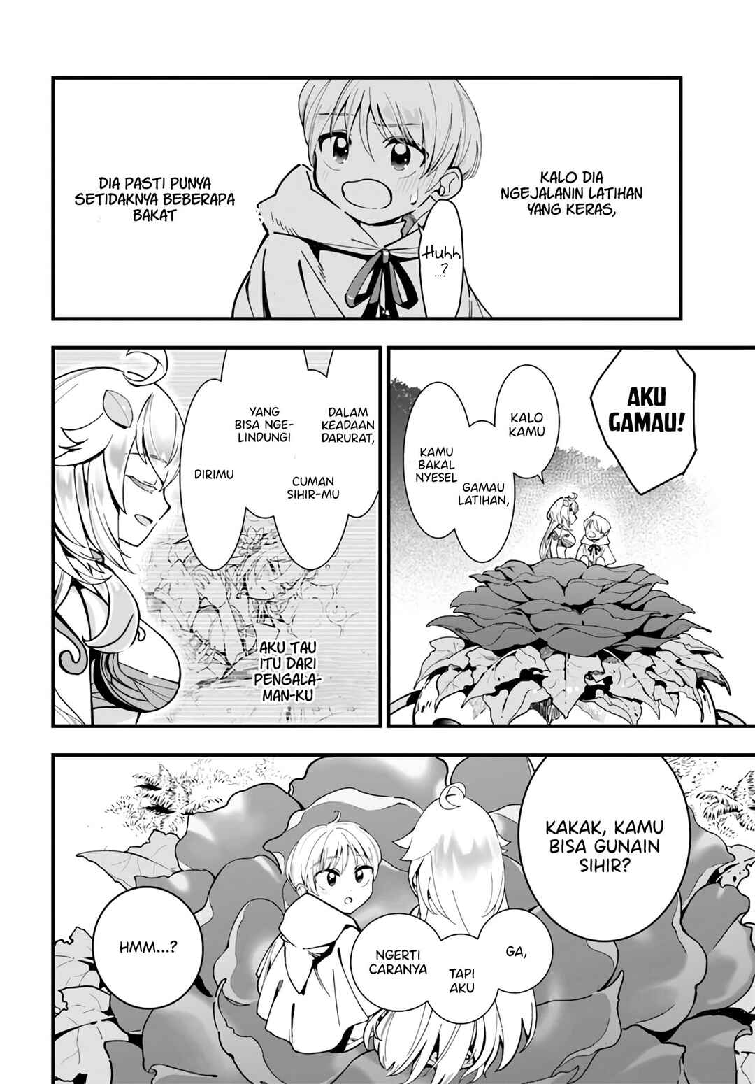 Shokubutsu Monster Musume Nikki: Seijo datta Watashi ga Uragirareta Hate ni Alraune ni Tensei Shite Shimatta node, kore kara wa Kougousei o Shinagara Shizuka ni Shokubutsu Life o Sugoshimasu Chapter 4 - Page 21