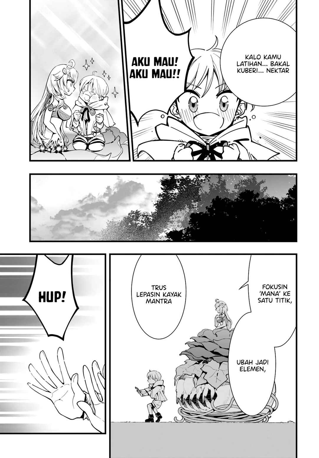 Shokubutsu Monster Musume Nikki: Seijo datta Watashi ga Uragirareta Hate ni Alraune ni Tensei Shite Shimatta node, kore kara wa Kougousei o Shinagara Shizuka ni Shokubutsu Life o Sugoshimasu Chapter 4 - Page 22