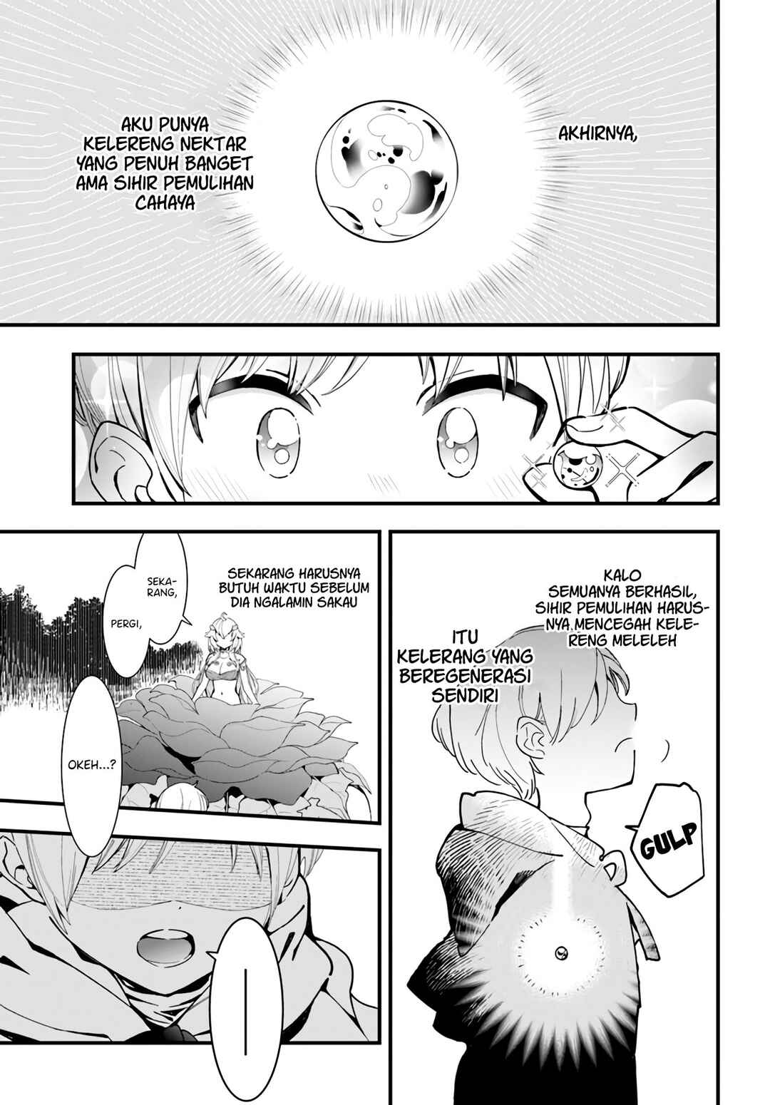 Shokubutsu Monster Musume Nikki: Seijo datta Watashi ga Uragirareta Hate ni Alraune ni Tensei Shite Shimatta node, kore kara wa Kougousei o Shinagara Shizuka ni Shokubutsu Life o Sugoshimasu Chapter 4 - Page 28