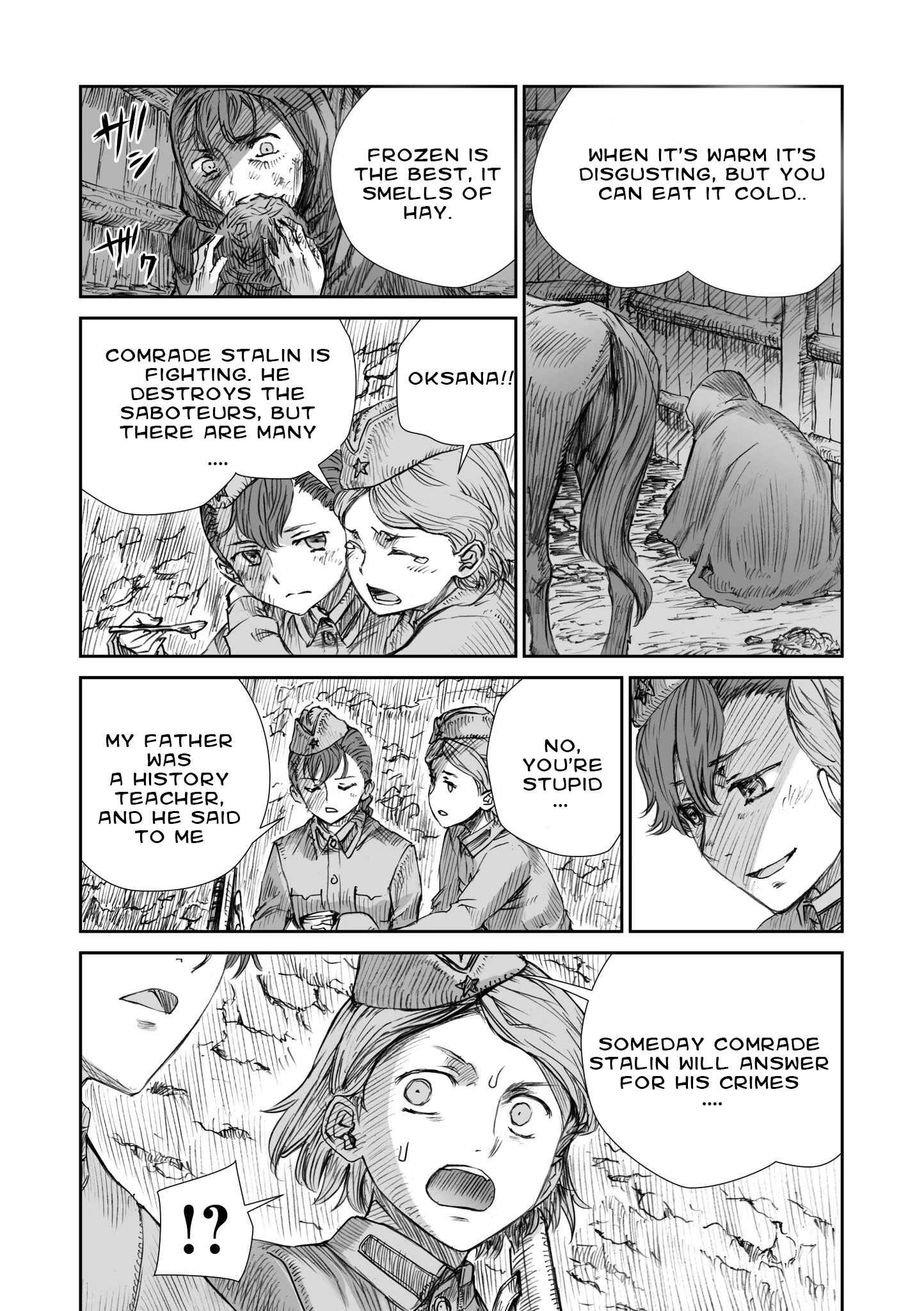 Sensou wa Onna no Kao wo Shiteinai Chapter 8 - Page 12