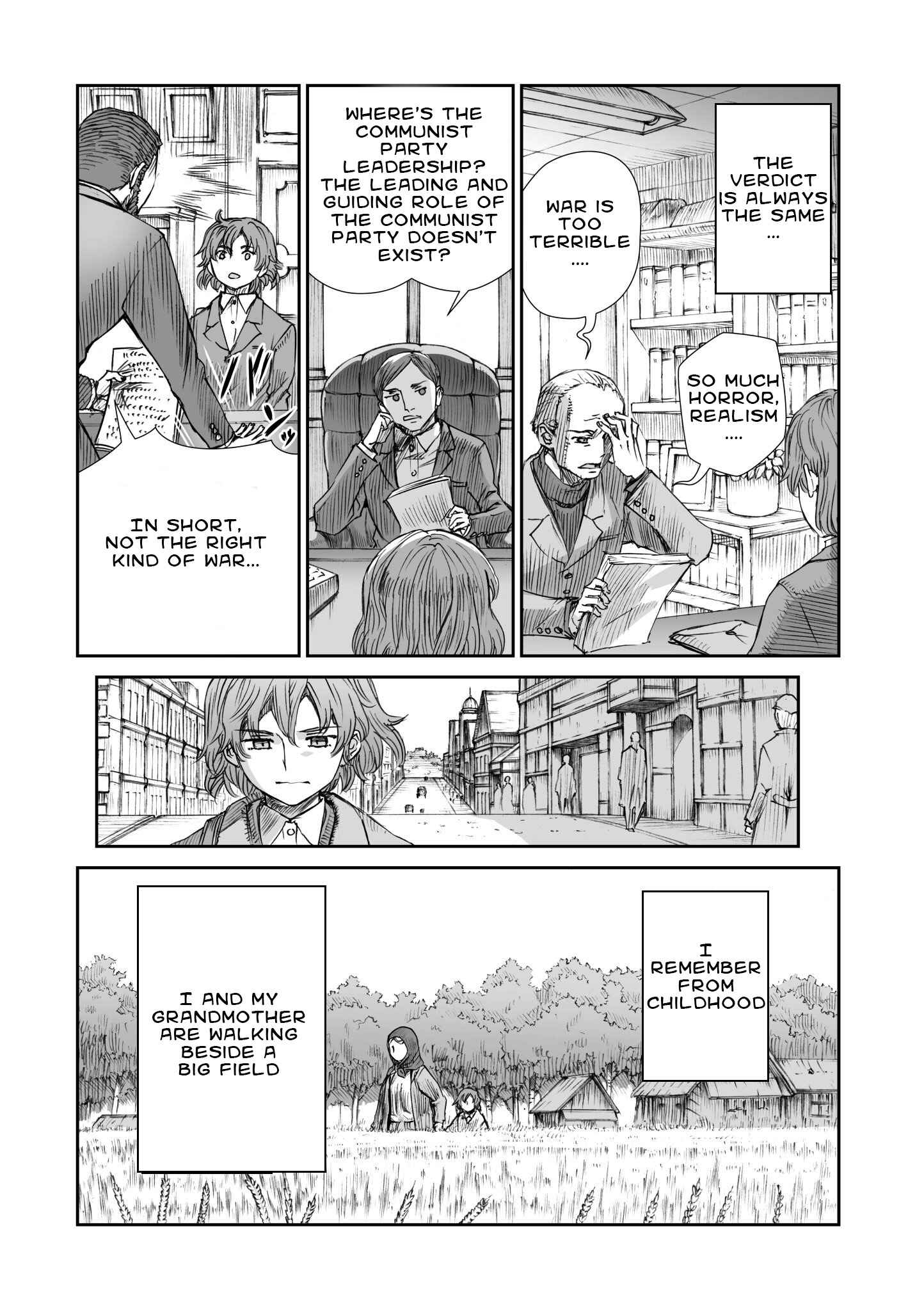 Sensou wa Onna no Kao wo Shiteinai Chapter 8 - Page 5