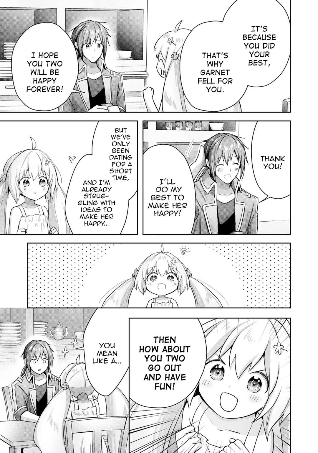 Uketsukejou ni Kokuhaku Shitakute Guild ni Kayoitsumetara Eiyuu ni Natteta Chapter 15 - Page 33
