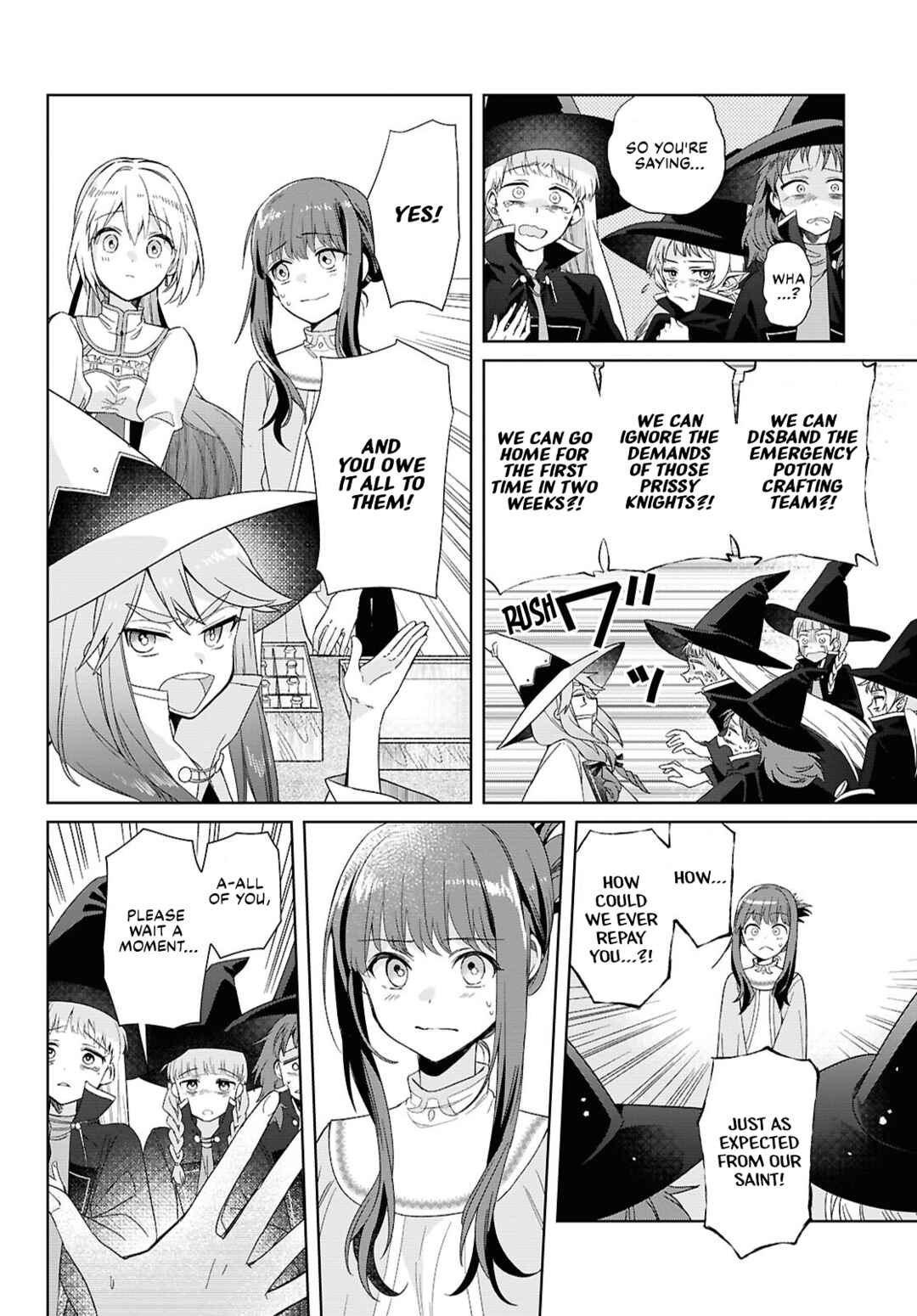 Muryoku Seijo to Munou Oujo ~Maryoku Zero de Shoukansareta Seijo no Isekai Kyuukokuki~ Chapter 3 - Page 24
