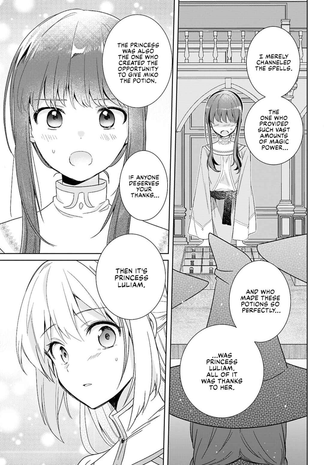 Muryoku Seijo to Munou Oujo ~Maryoku Zero de Shoukansareta Seijo no Isekai Kyuukokuki~ Chapter 3 - Page 25