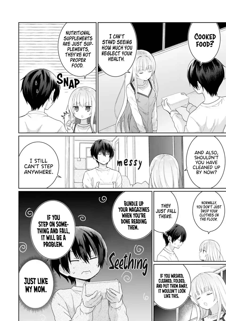 Otonari no Tenshi-sama ni Itsunomanika Dame Ningen ni Sareteita Ken Chapter 2.1 - Page 11
