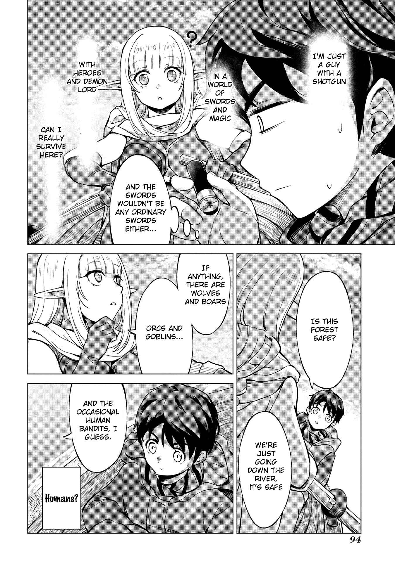 Hokkaidou no Gen'eki Hunter ga Isekai ni Hourikomarete Mita ~Elf Yome to Meguru Isekai Shuryou Life~ Chapter 2.1 - Page 22