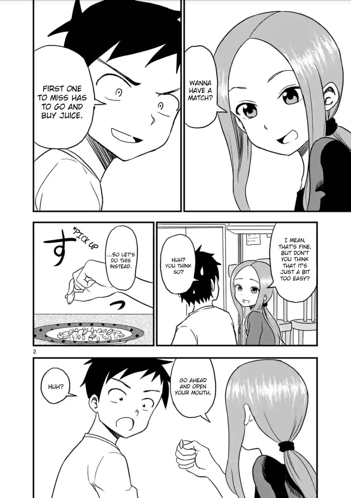 Karakai Jouzu no (Moto) Takagi-san Chapter 13 - Page 2
