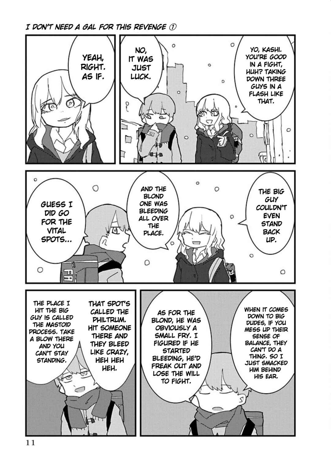 Kono Fukushuu ni Gyaru wa Iranai Chapter 1 - Page 13
