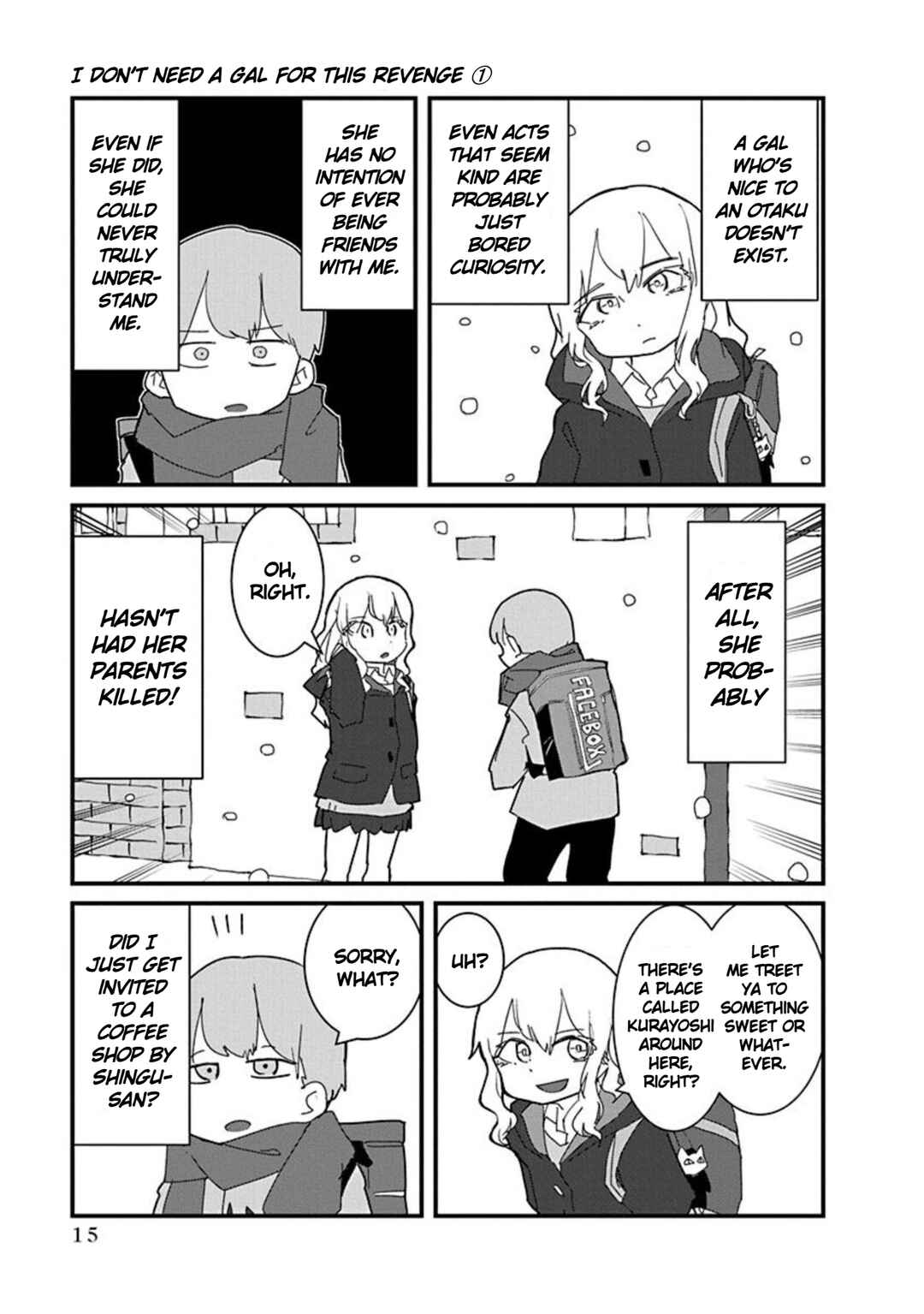 Kono Fukushuu ni Gyaru wa Iranai Chapter 1 - Page 17