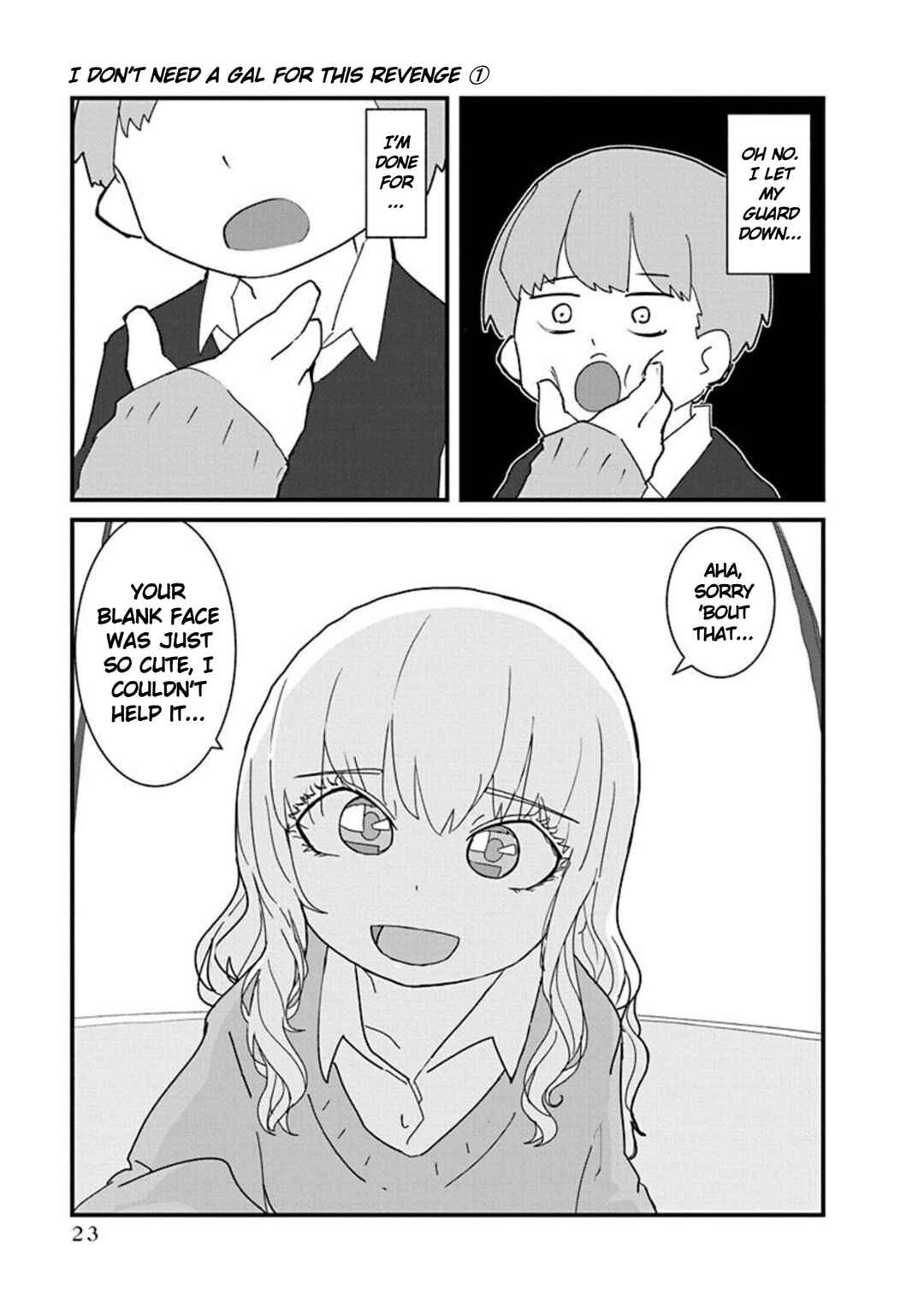 Kono Fukushuu ni Gyaru wa Iranai Chapter 1 - Page 25