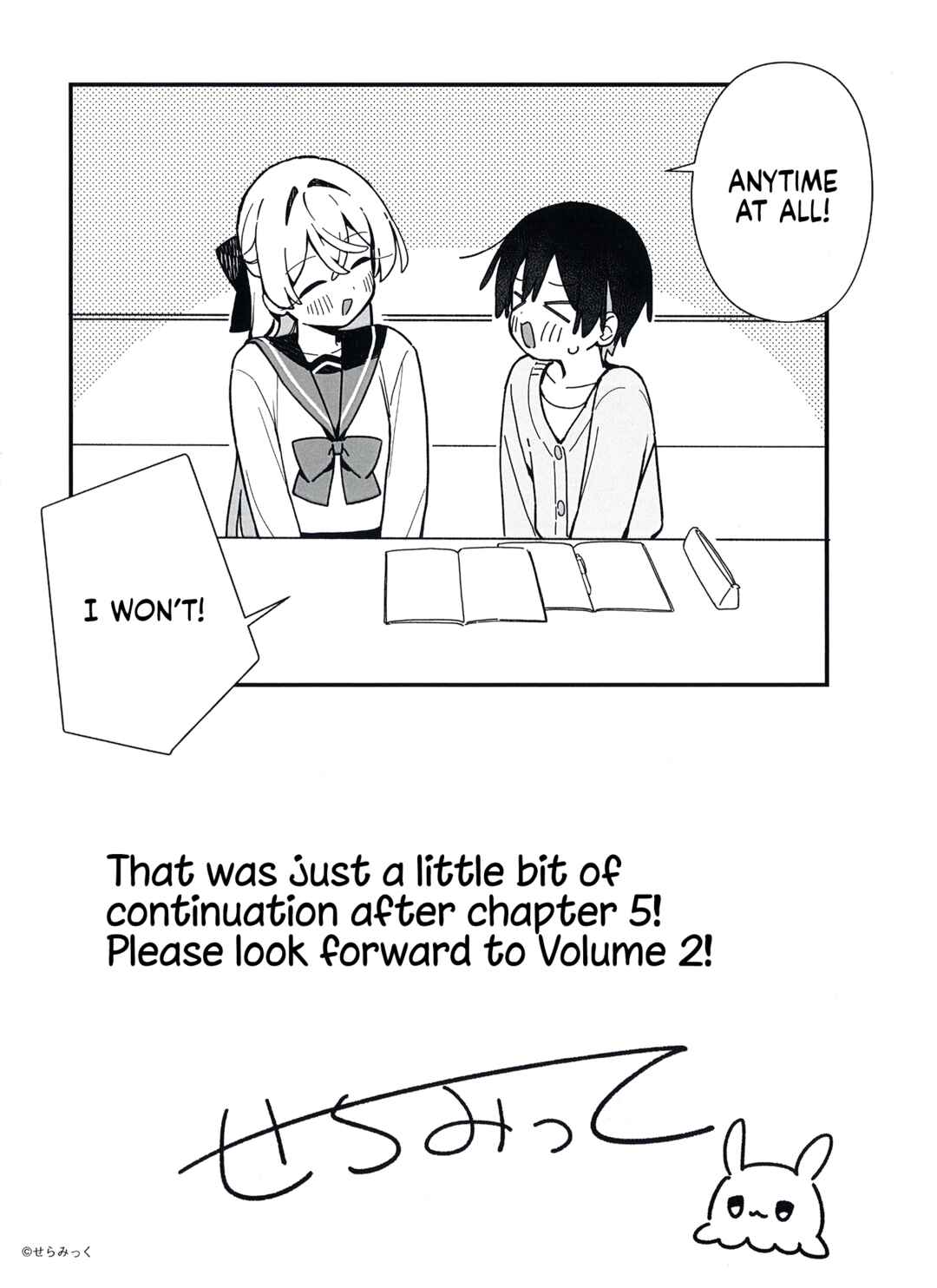Kawaihara-senpai wa Kawaii (Saotome-kun) ga Suki! Chapter 6.5 - Page 6