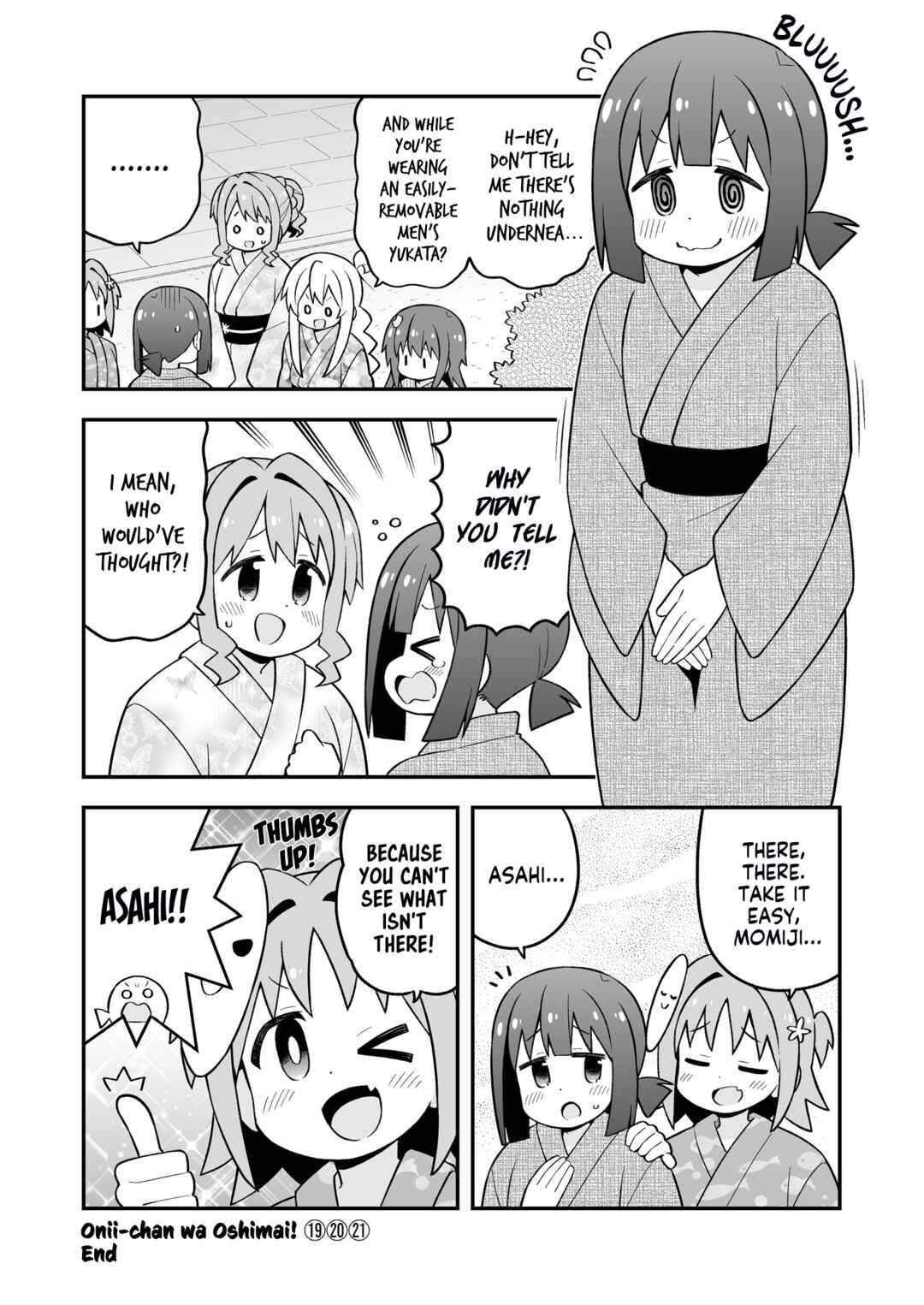 Onii-chan wa Oshimai! Chapter 63.99 - Page 17