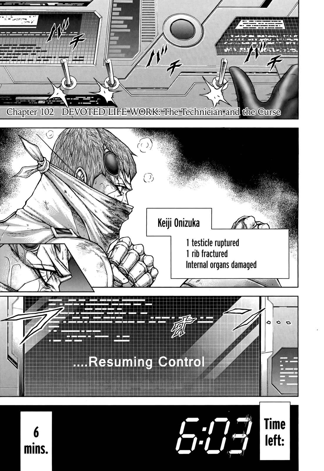 Terra Formars Chapter 102 - Page 1