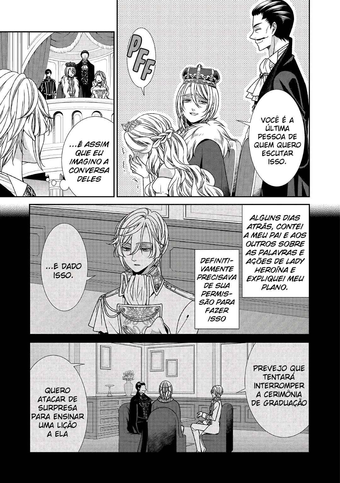 Jishou Akuyaku Reijou na Kon'yakusha no Kansatsu Kiroku. Chapter 18 - Page 12