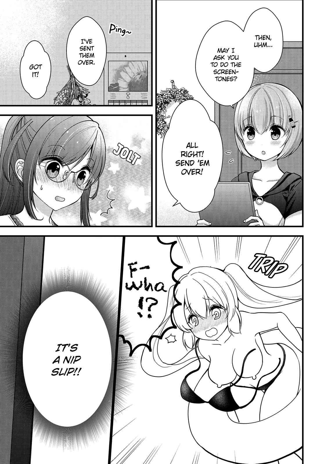 Shimazaki Nana @ Oshigoto Boshuuchuu Chapter 9 - Page 7