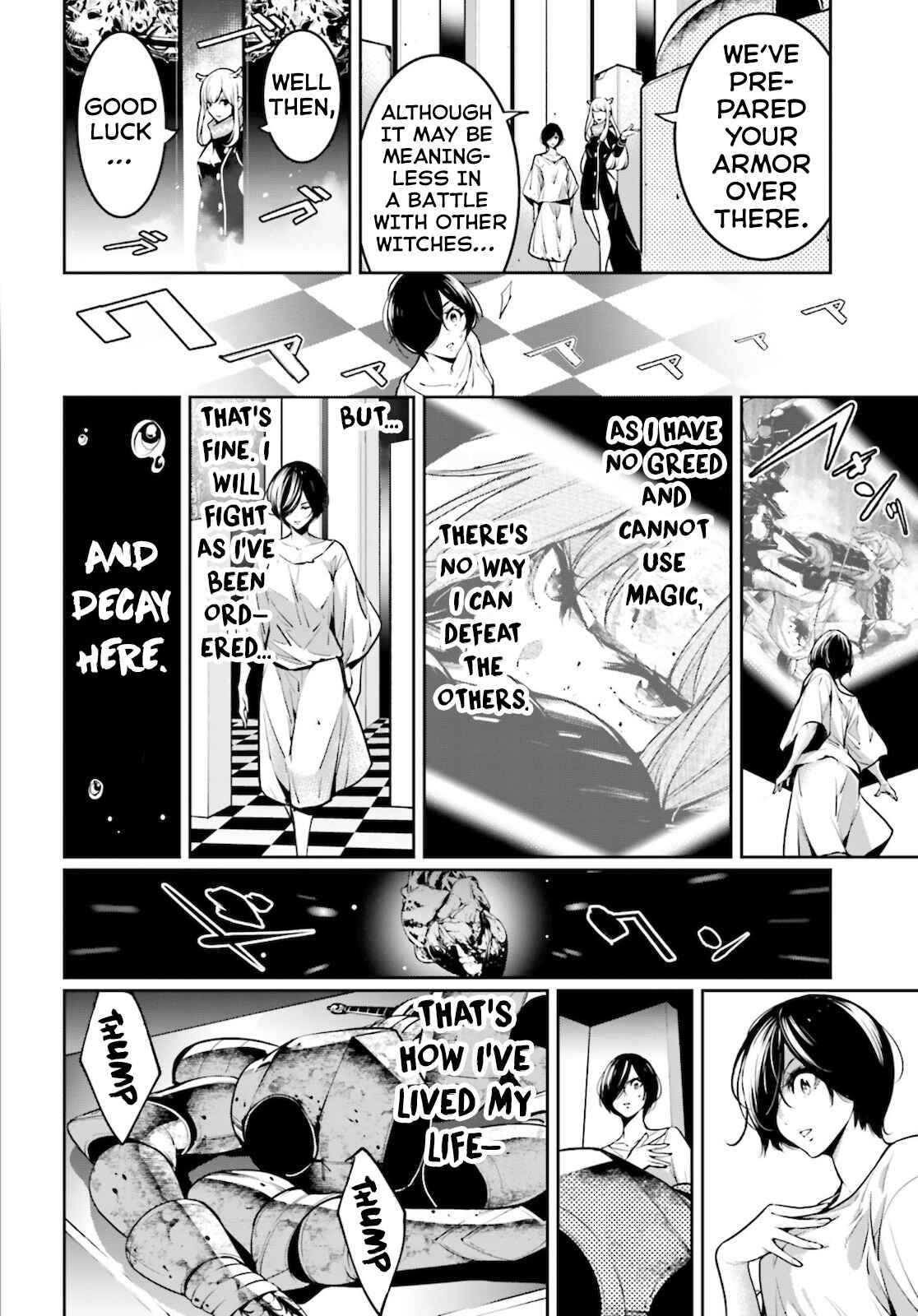 Majo Taisen - 32-nin no Isai no Majo wa Koroshiau Chapter 4 - Page 31