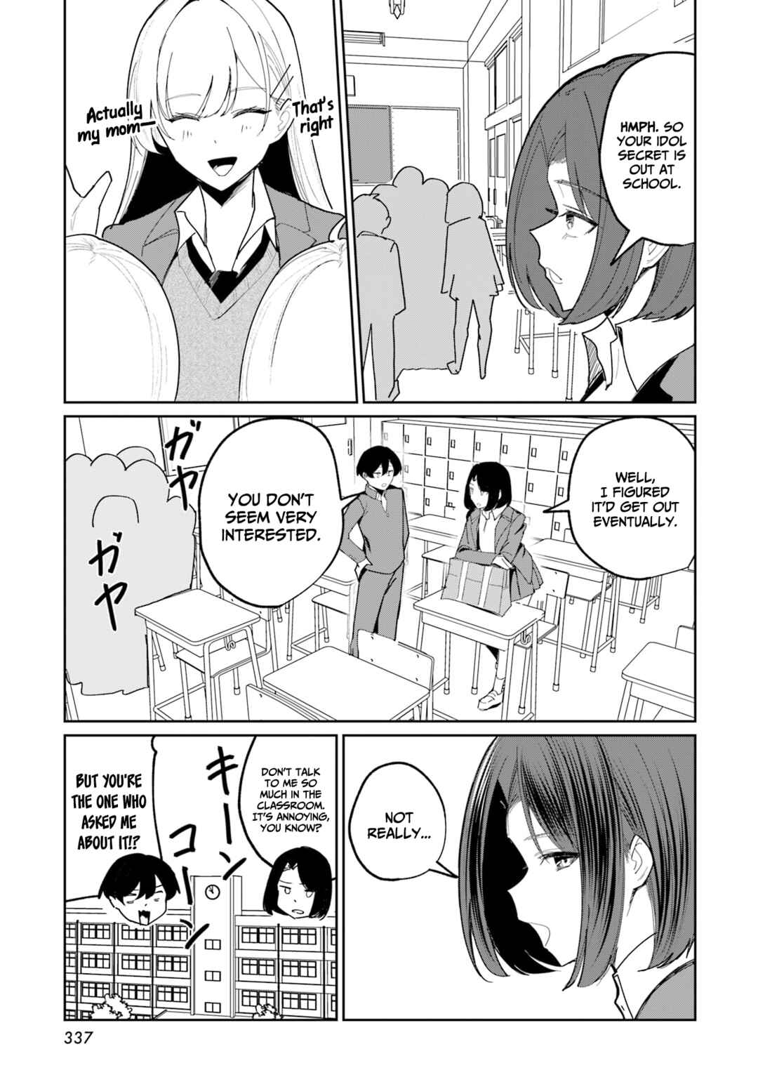 Chika Idol wo Kage de Sasaeru Ore Chapter 14 - Page 8