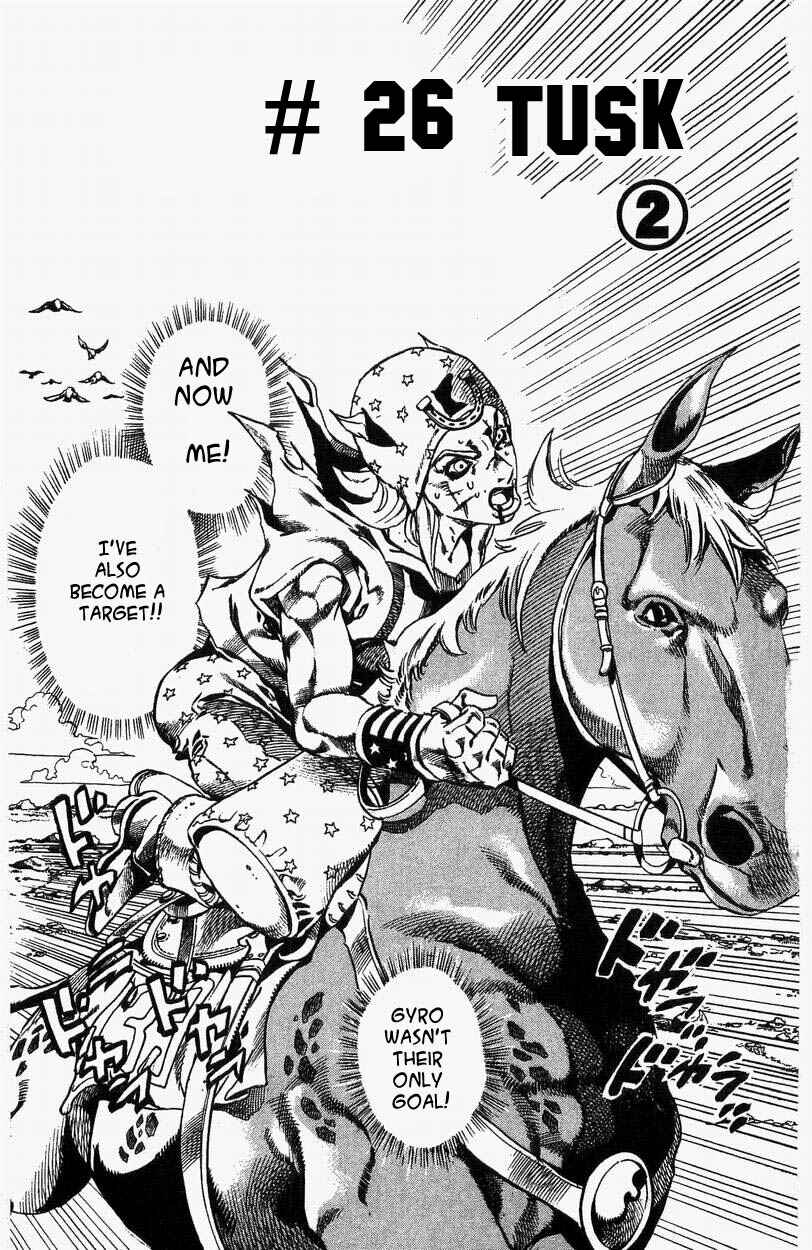JoJo no Kimyou na Bouken: Part 7 - Steel Ball Run Chapter 26 - Page 1
