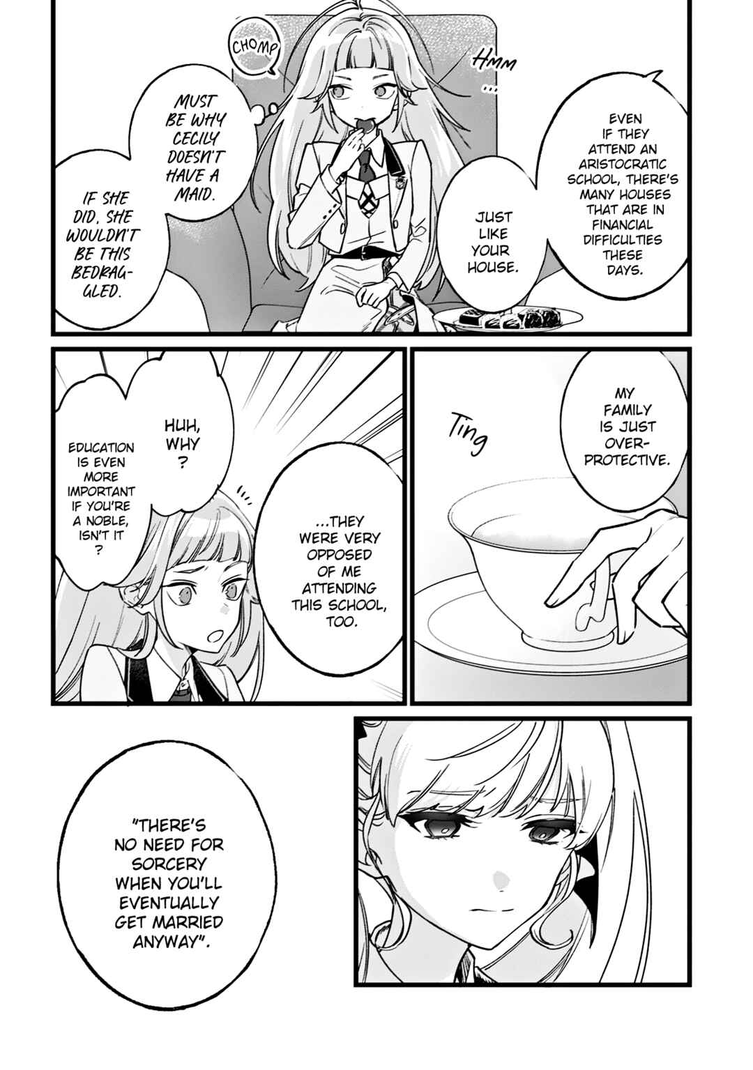 Do-teihen Reijou ni Hyoui Shita 800-nenmae no Akujo wa Hissori Seishun o Tanoshindeiru. Chapter 3 - Page 10