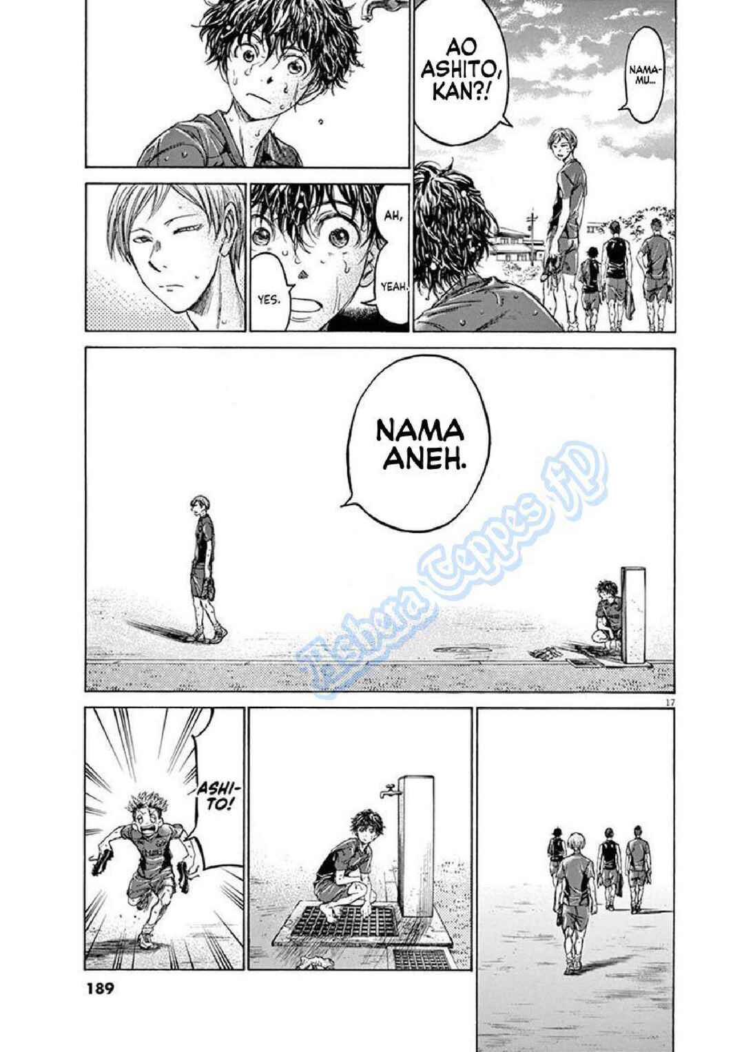 Ao Ashi Chapter 125 - Page 19
