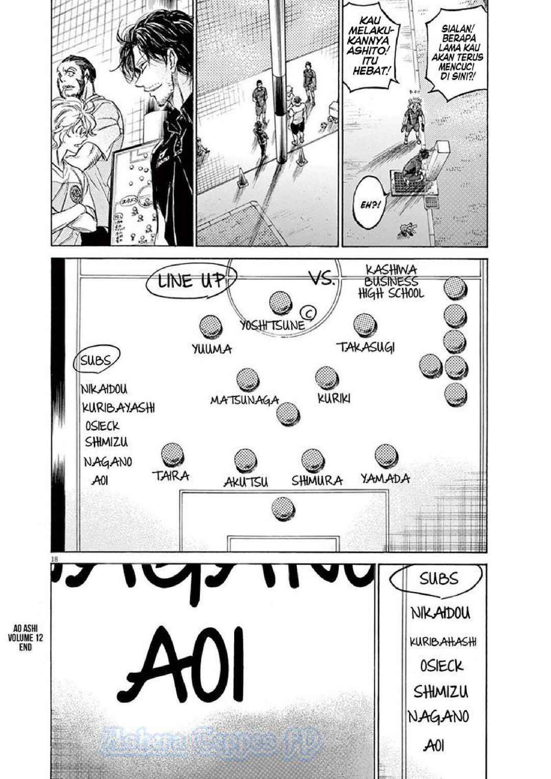 Ao Ashi Chapter 125 - Page 20