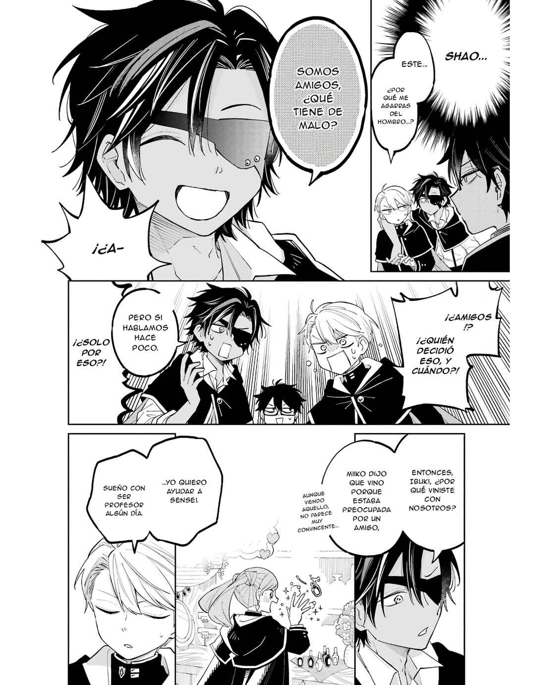 Sensei! Boku-tachi ga Sekai wo Horoboshimasu. Chapter 4 - Page 9