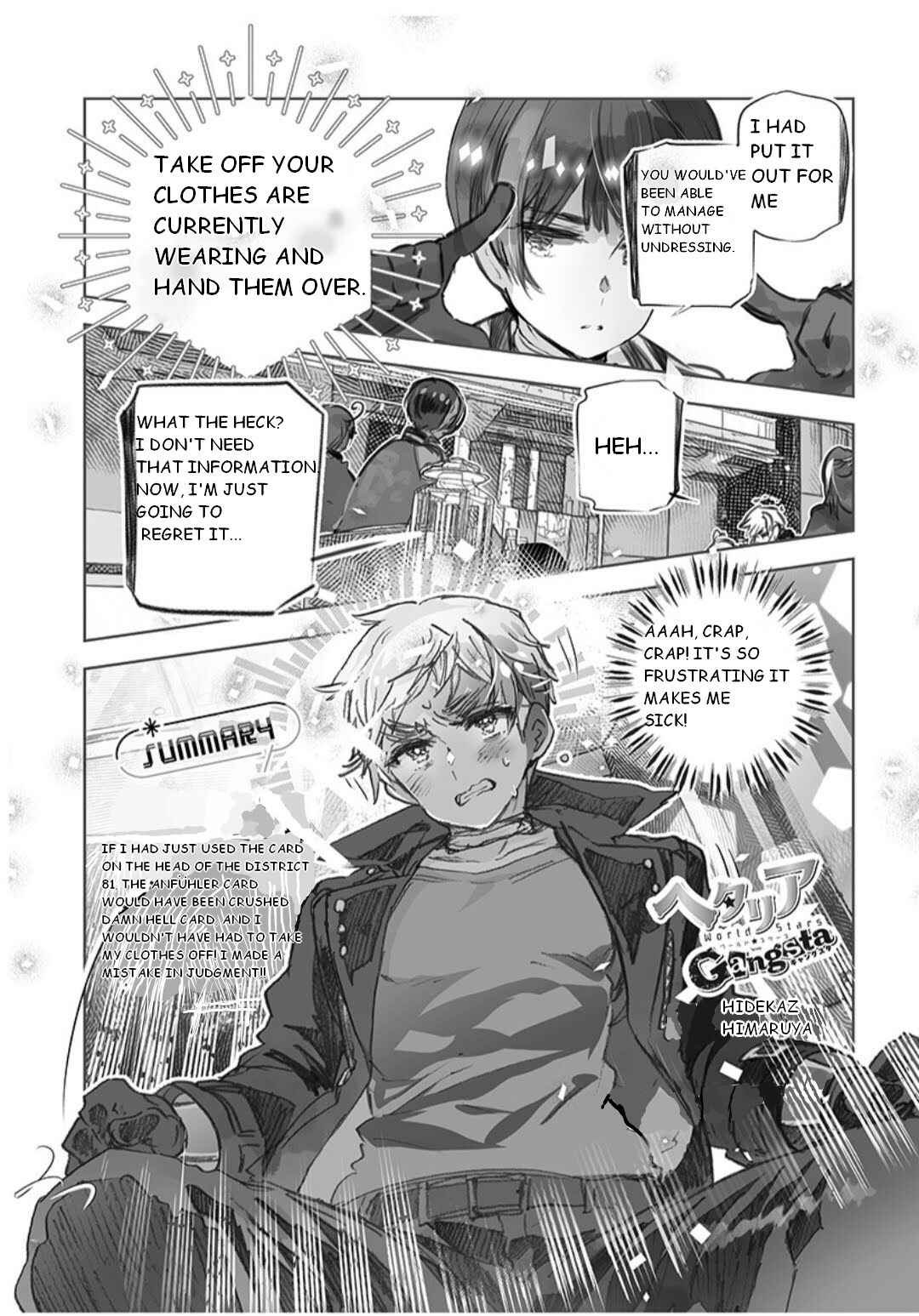 Hetalia World★Stars: Gangsta Chapter 47 - Page 1