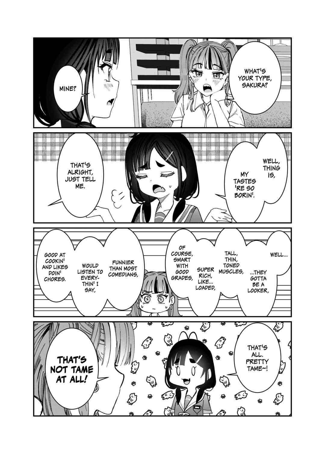 Kimi wa Yakamashi Tojite yo Kuchi wo! Chapter 36.5 - Page 1
