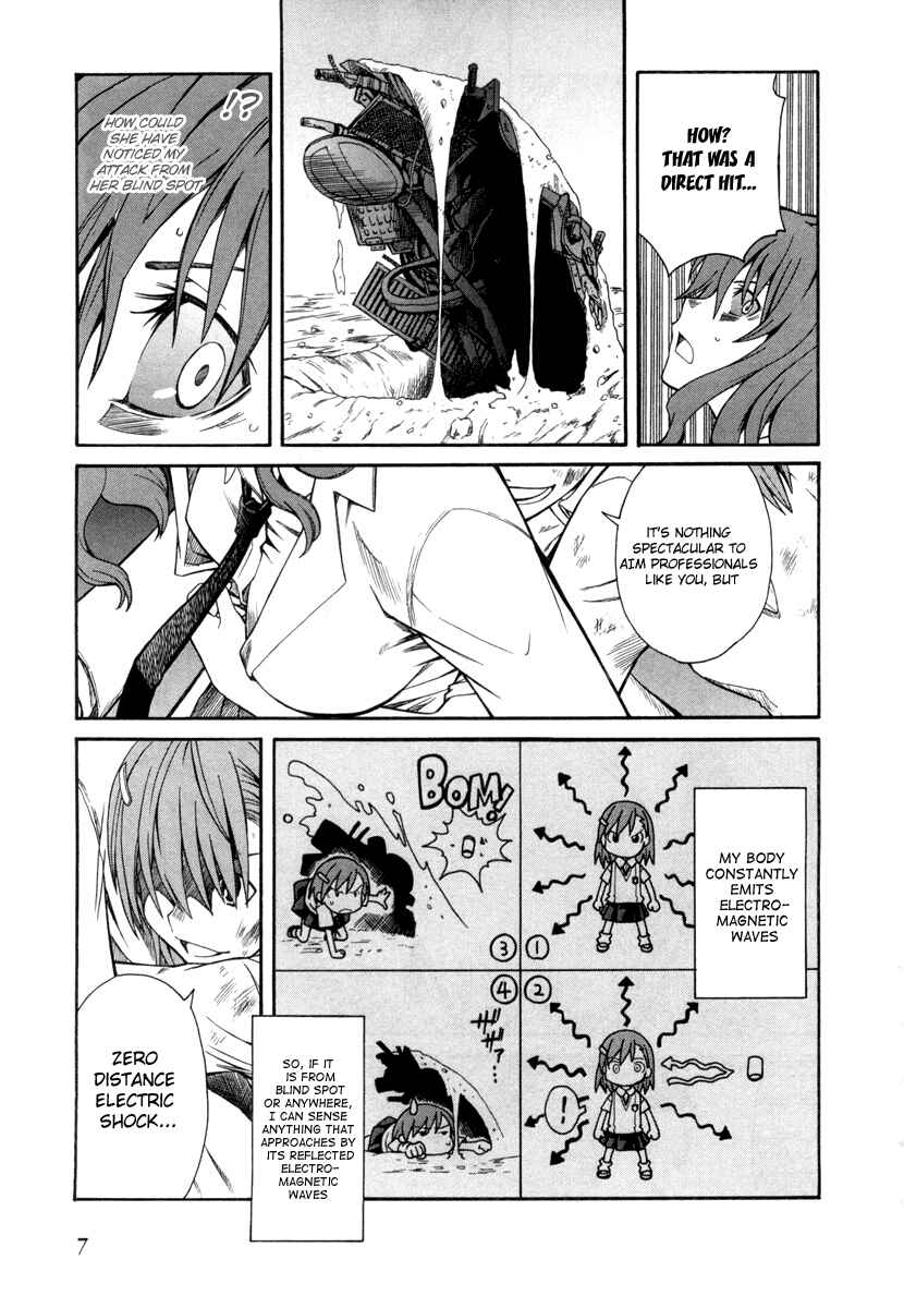 Toaru Majutsu no Index Gaiden: Toaru Kagaku no Railgun Chapter 14 - Page 10
