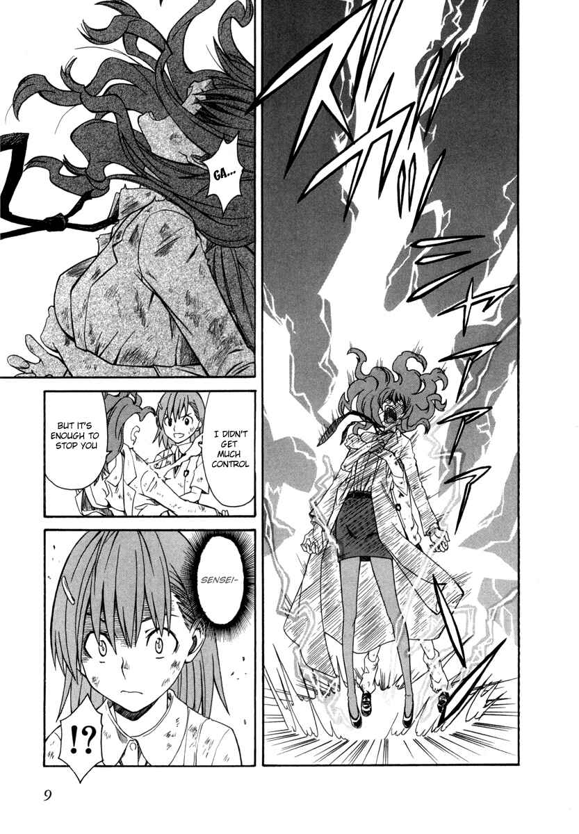 Toaru Majutsu no Index Gaiden: Toaru Kagaku no Railgun Chapter 14 - Page 12